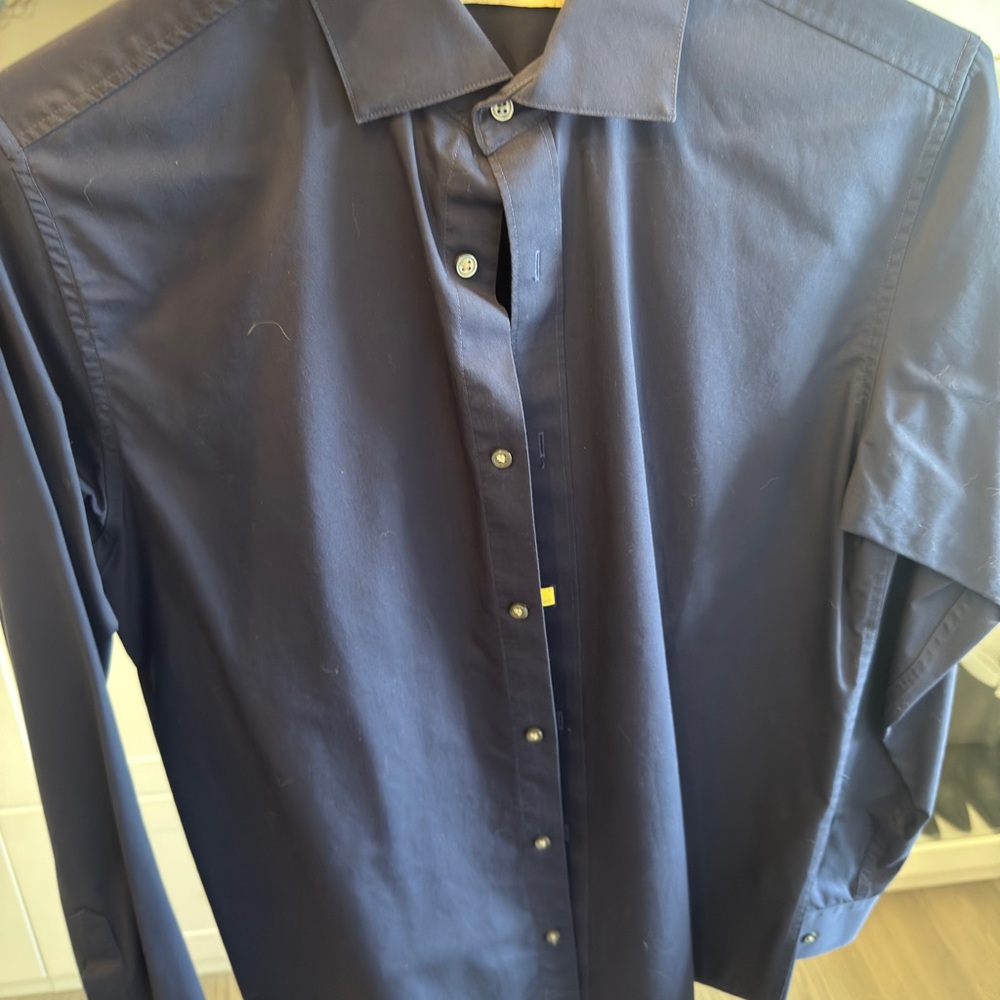 Jack and Jones Blue Casual Button Down Shirt